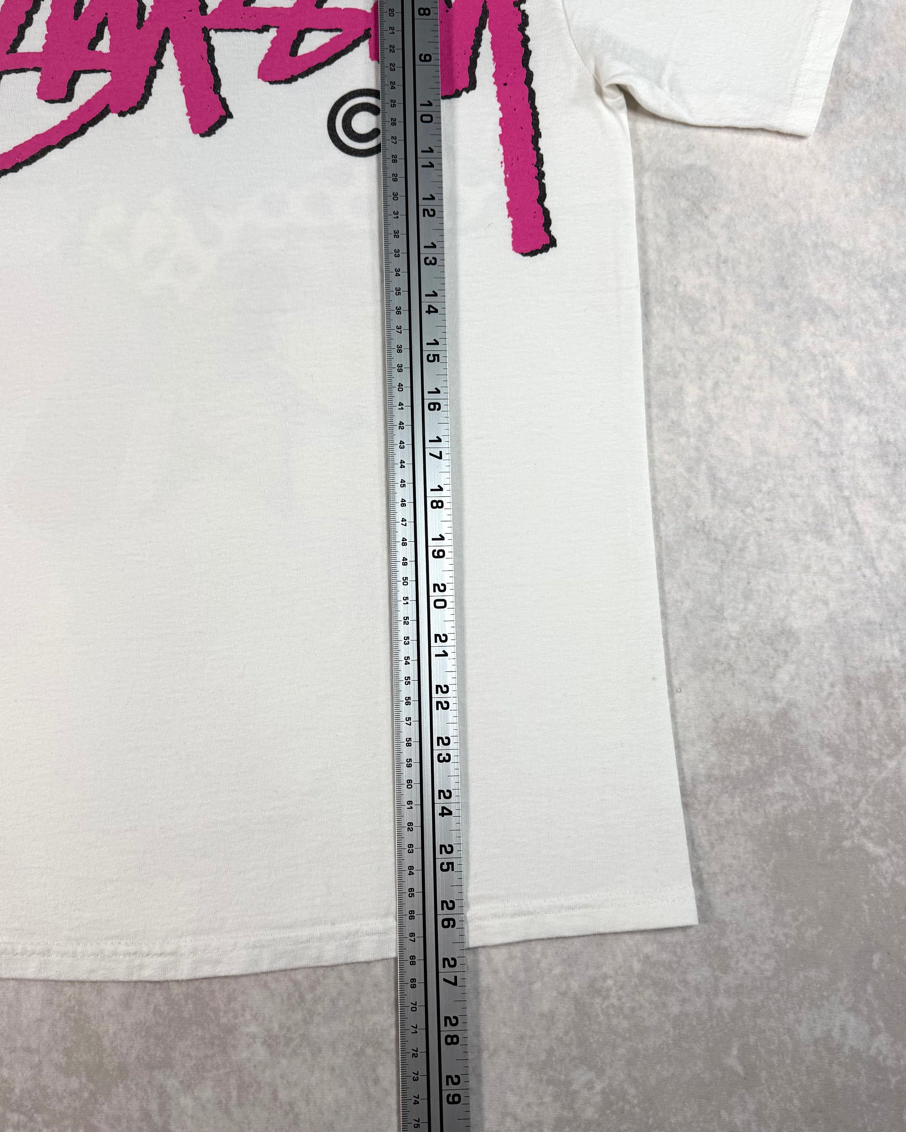 Vintage Stussy Donkey Crown T-Shirt White (S)