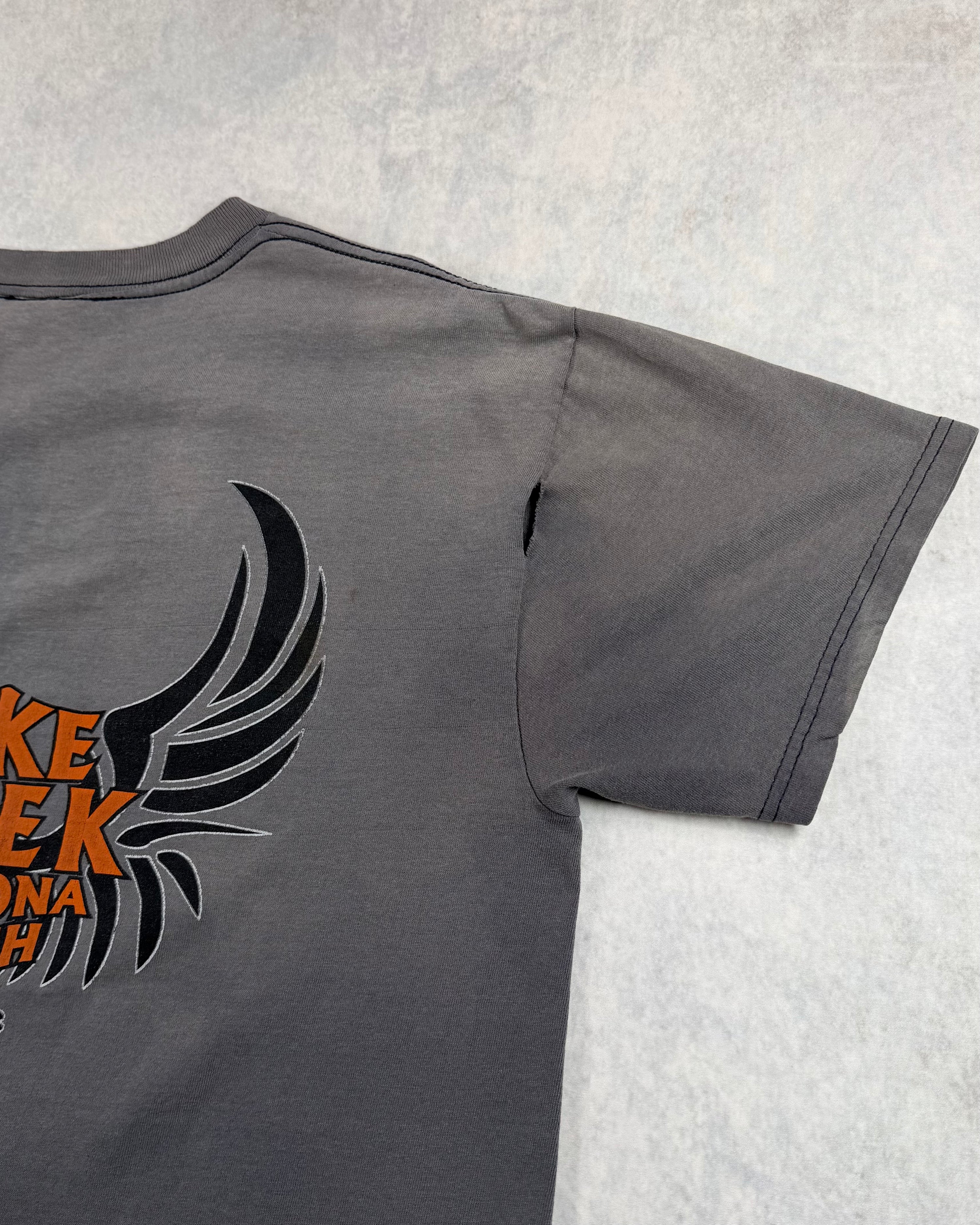 Vintage 2003 Bike Week Daytona Beach Faded T-Shirt (L)