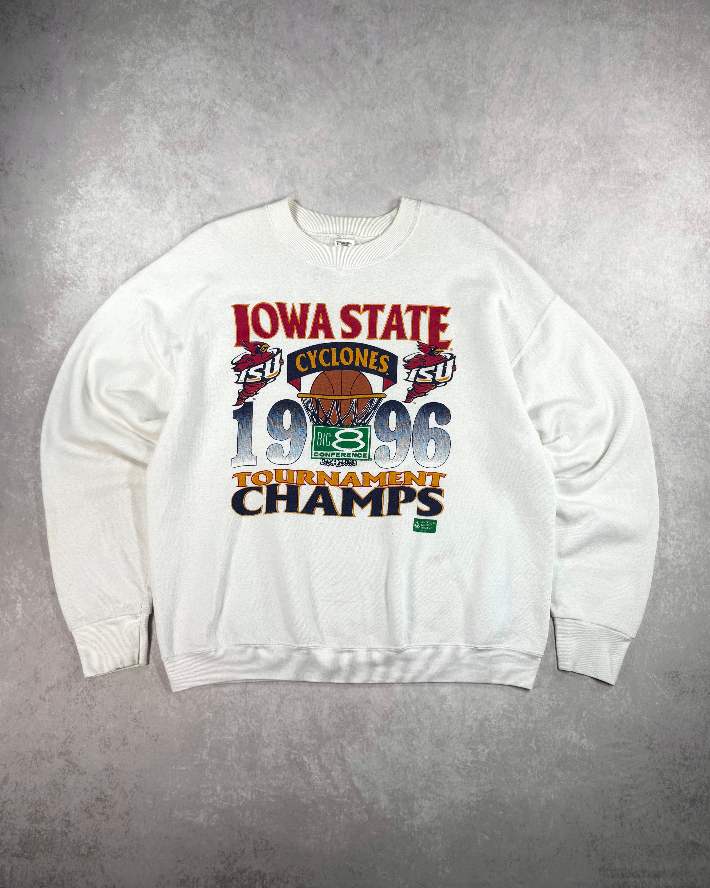 Vintage 1996 Iowa State Tournament Champs Crewneck (XL)