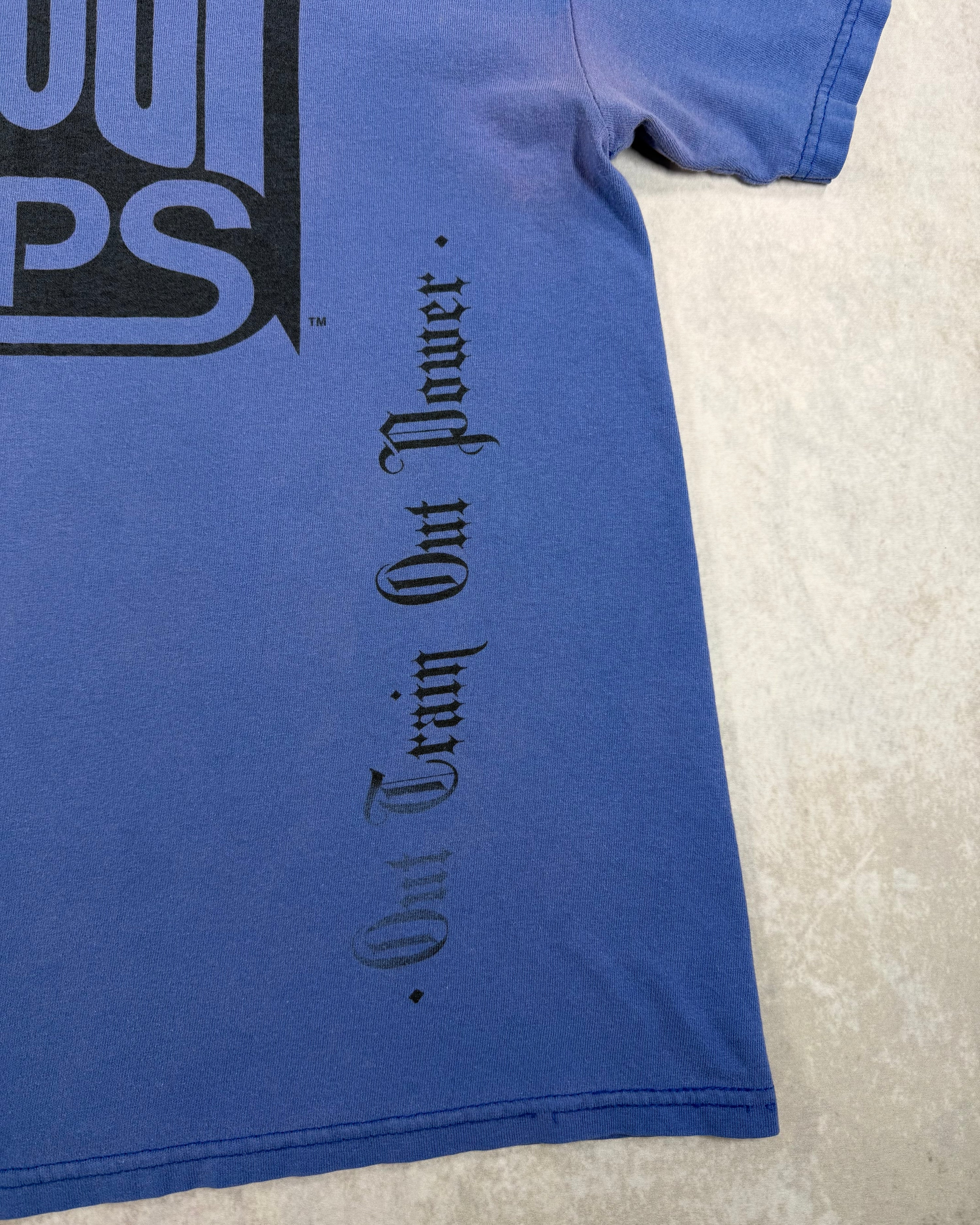 Vintage Y2K TapOut MPS T-Shirt Blue (L)