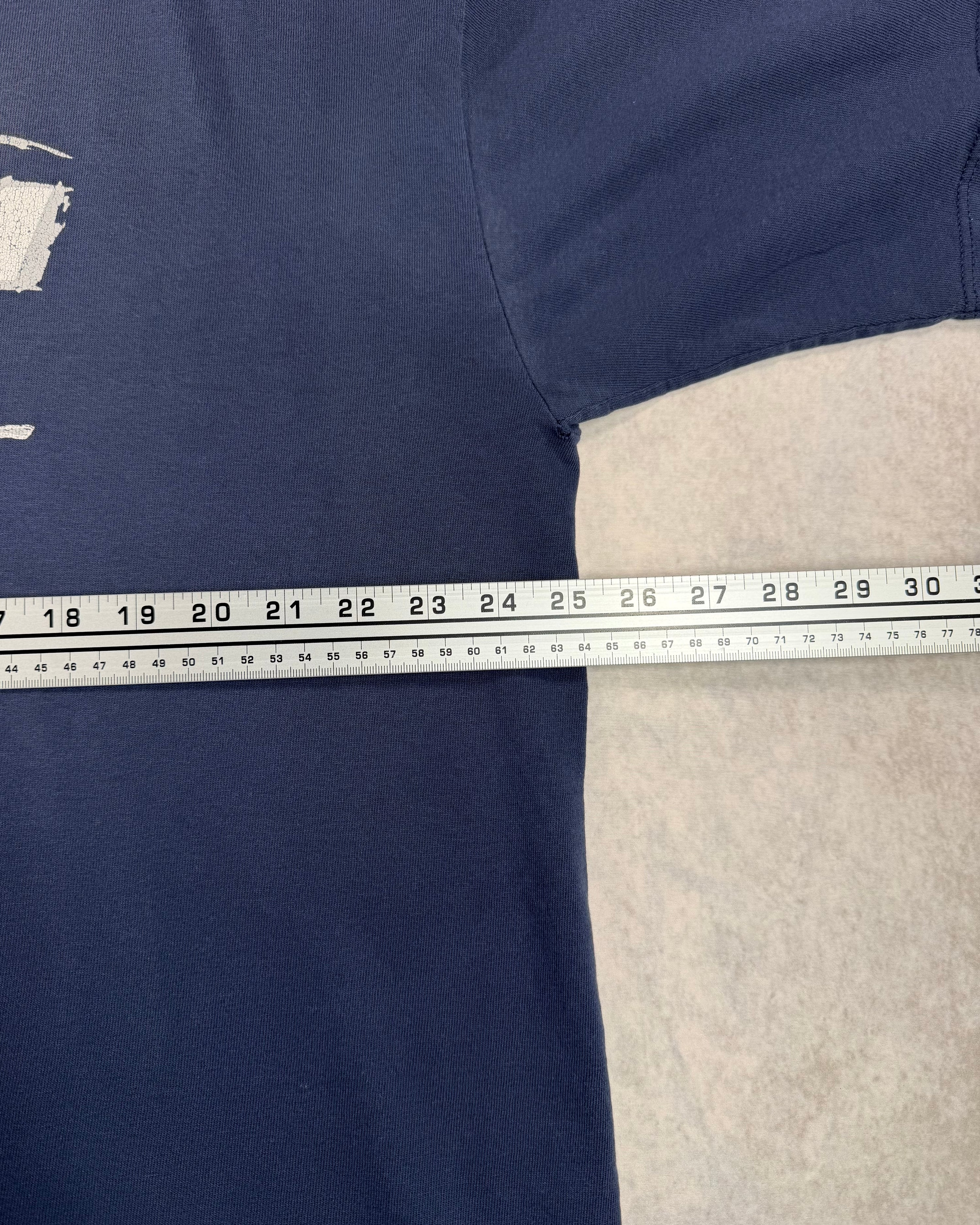 Vintage Y2K AND1 Basketball T-Shirt Navy (XL)