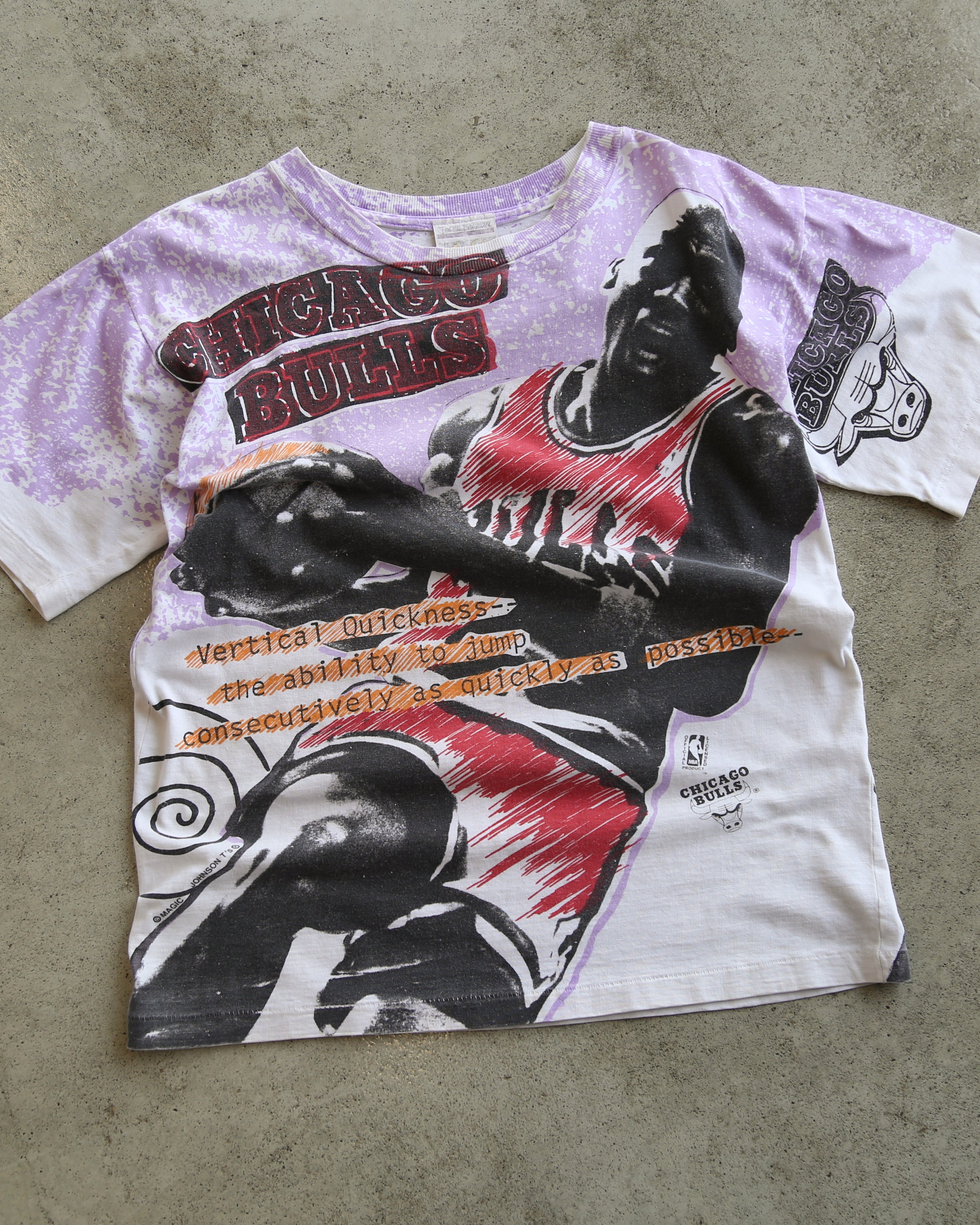 Chicago Bulls Michael Jordan AOP T-Shirt (S)