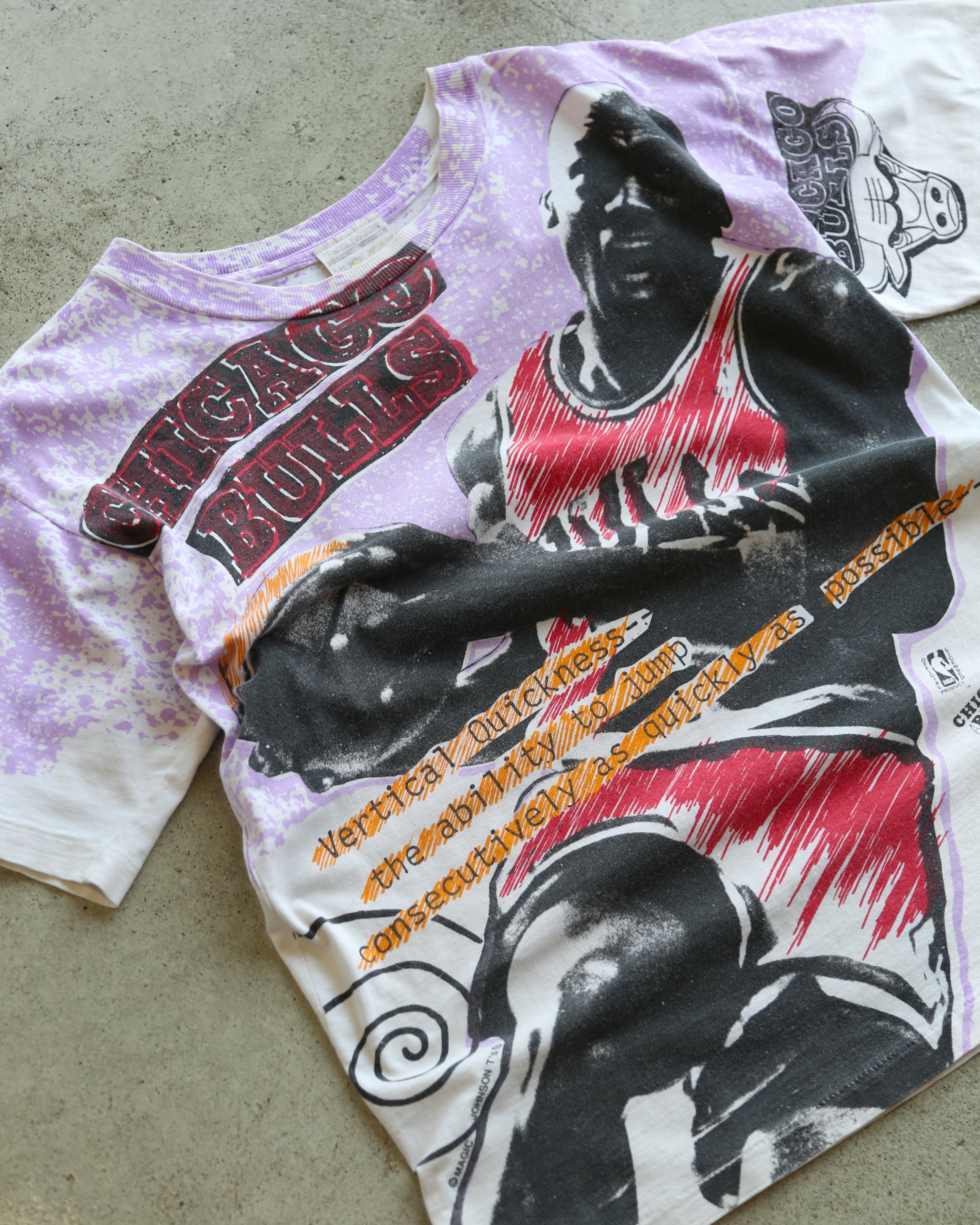 Chicago Bulls Michael Jordan AOP T-Shirt (S)