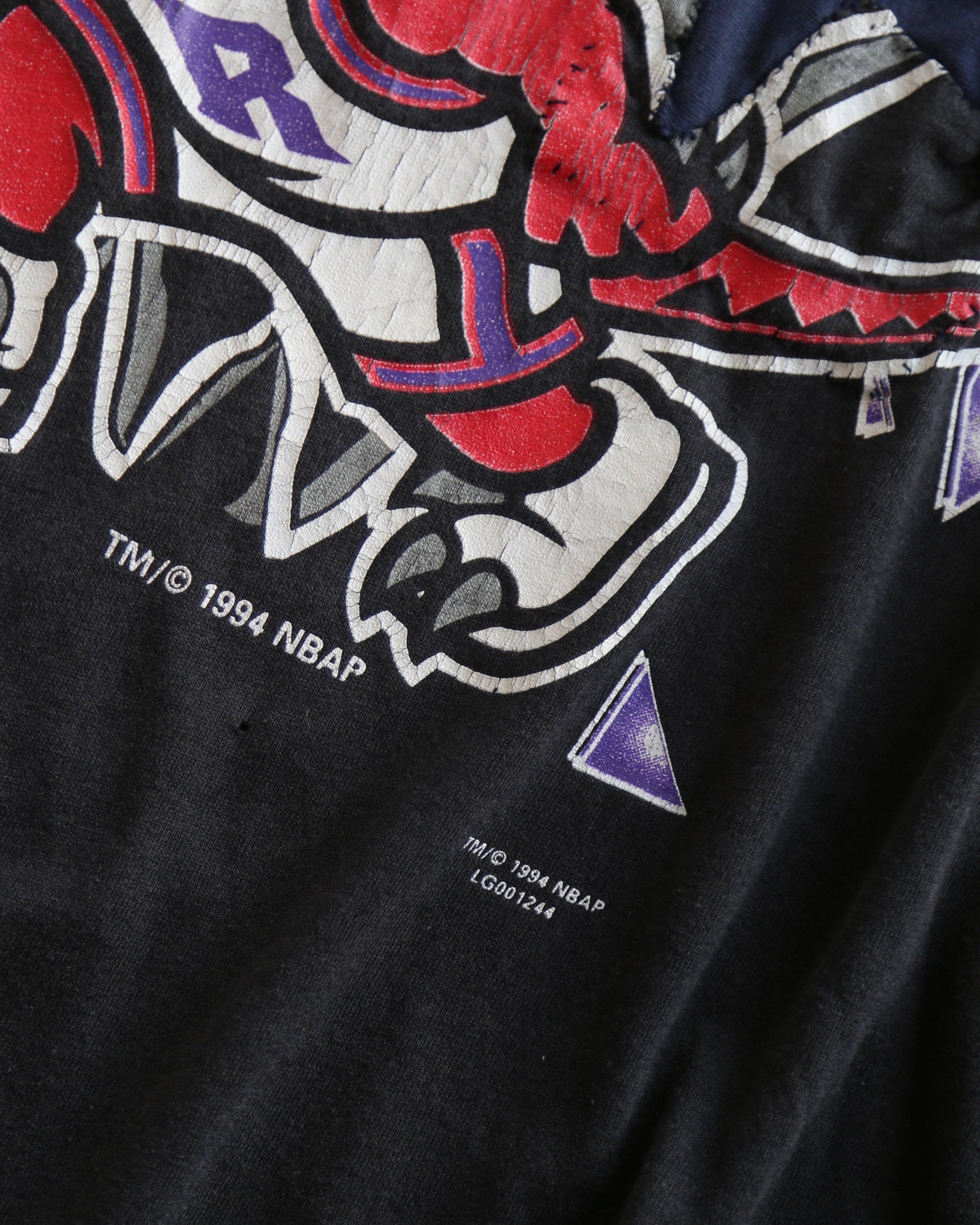 Toronto Raptors 1994 NBA T-Shirt Black (XL)