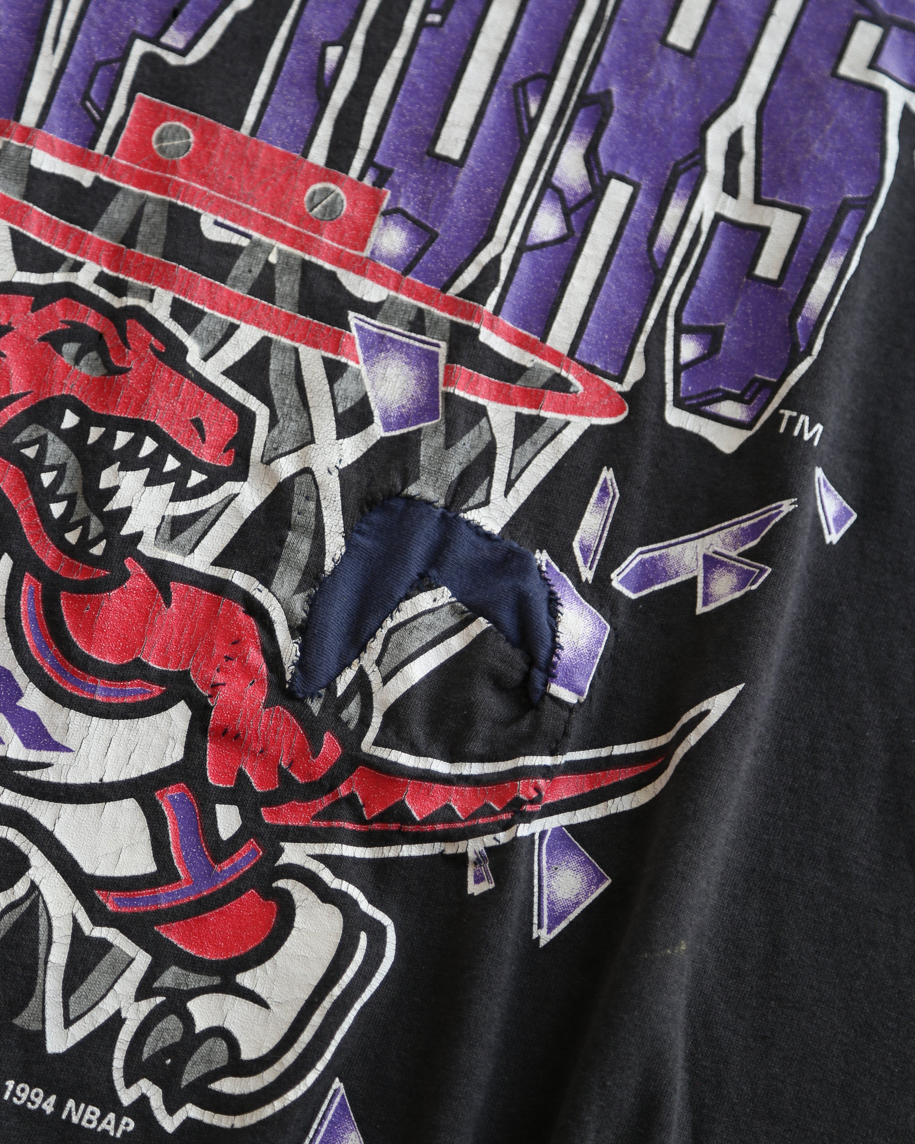 Toronto Raptors 1994 NBA T-Shirt Black (XL)