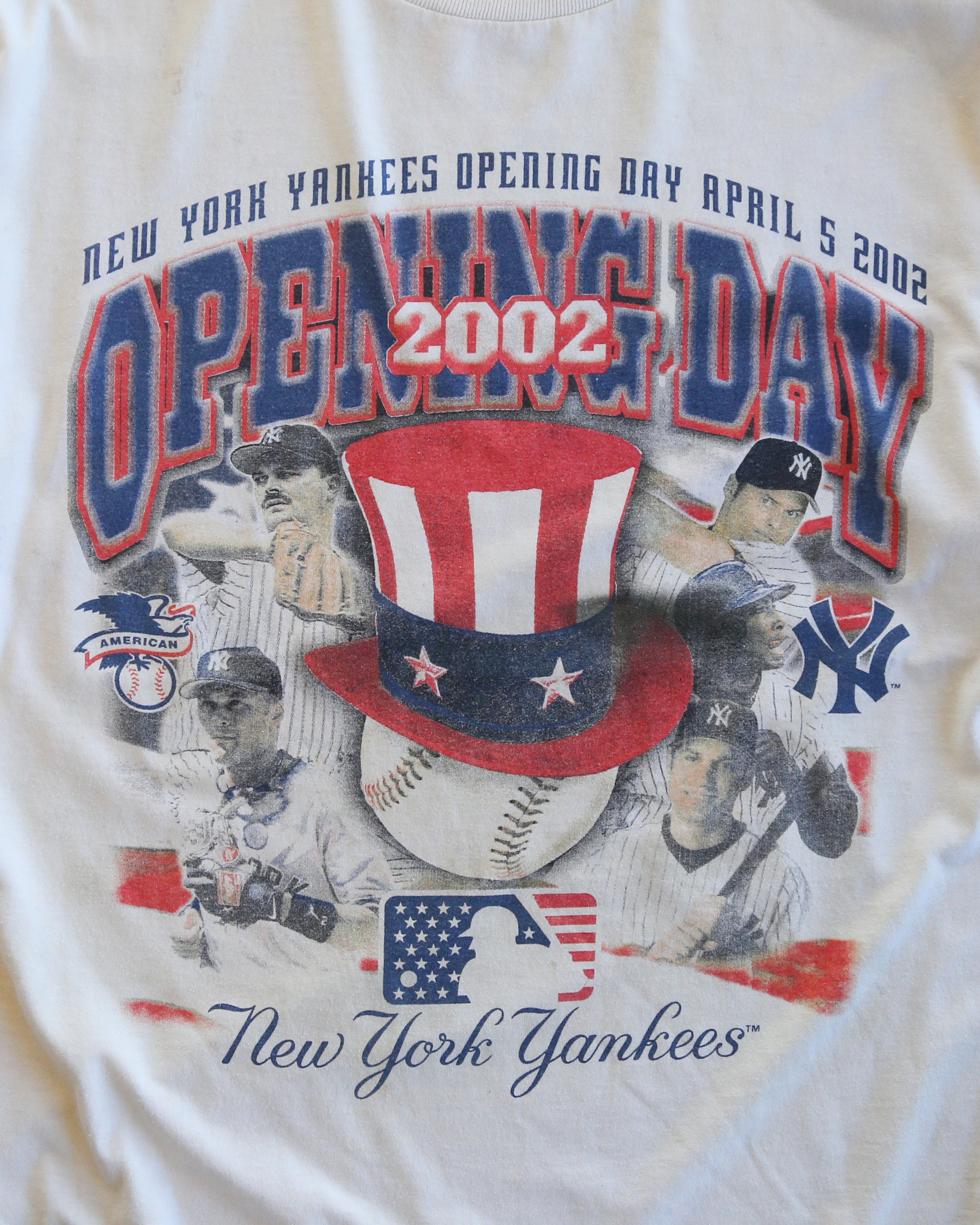 Vintage 2002 Yankees Opening Day T-Shirt (XL)