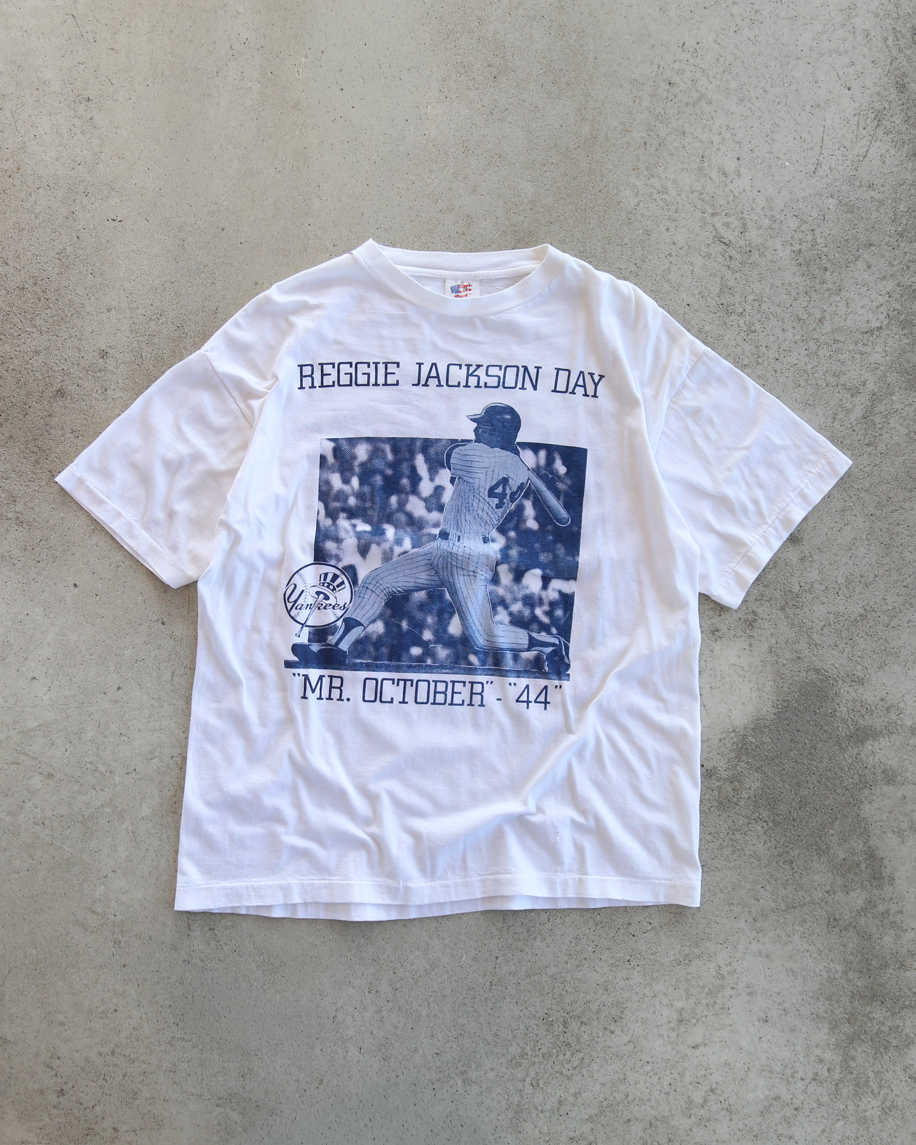 Vintage Yankees Reggie Jackson Day T-Shirt (XL)