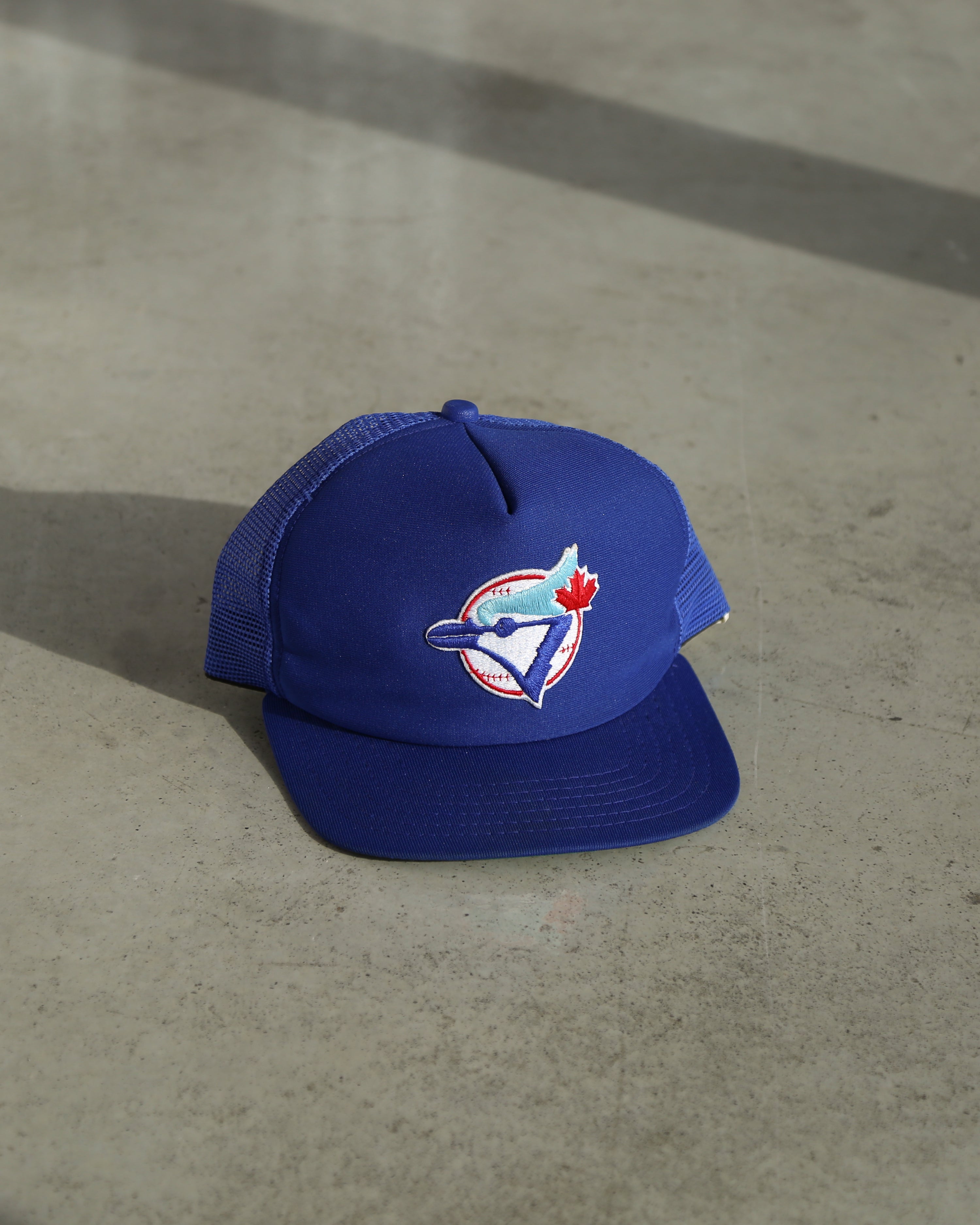 Vintage 80s Toronto Blue Jays MLB Trucker Snapback Hat