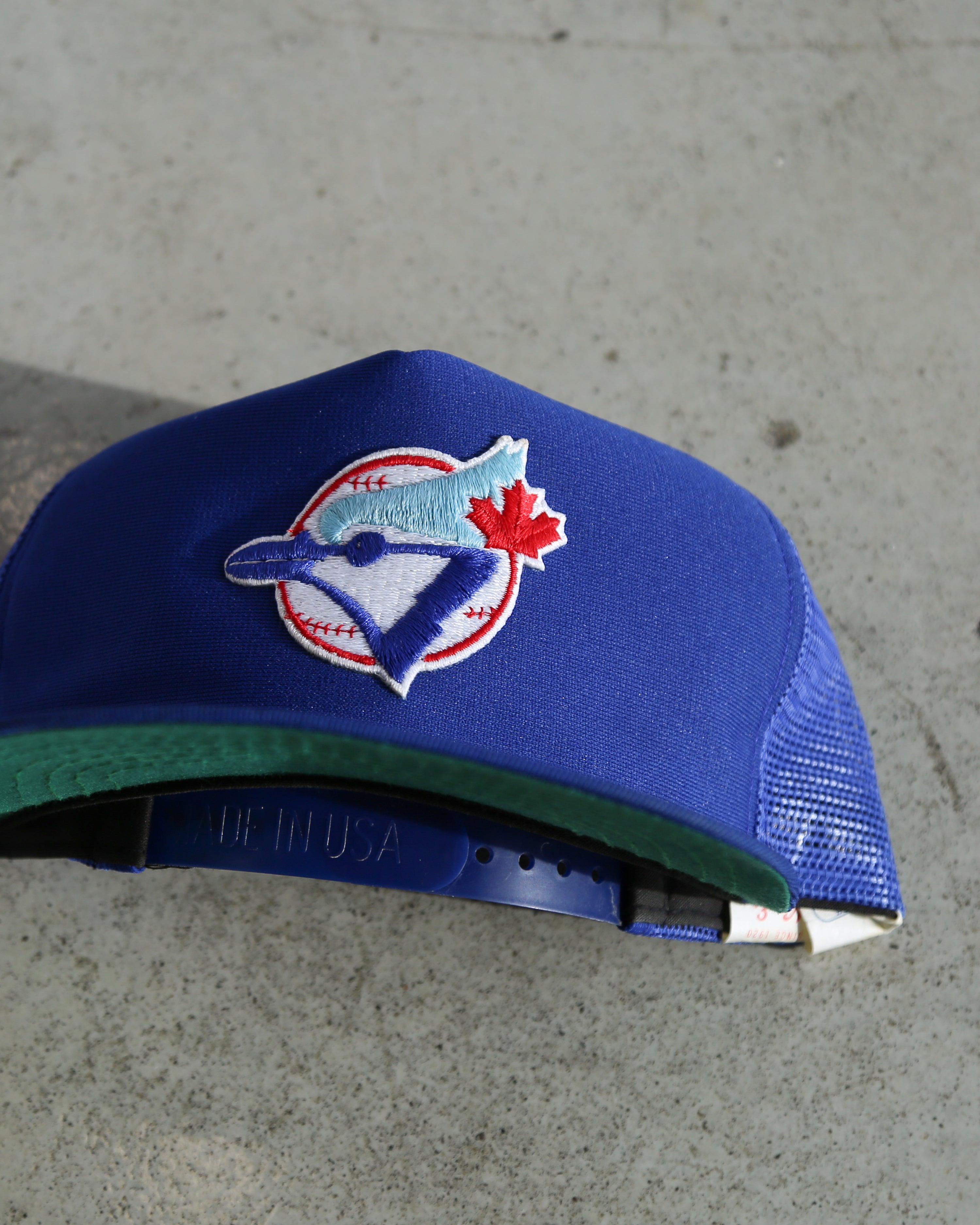 Vintage 80s Toronto Blue Jays MLB Trucker Snapback Hat