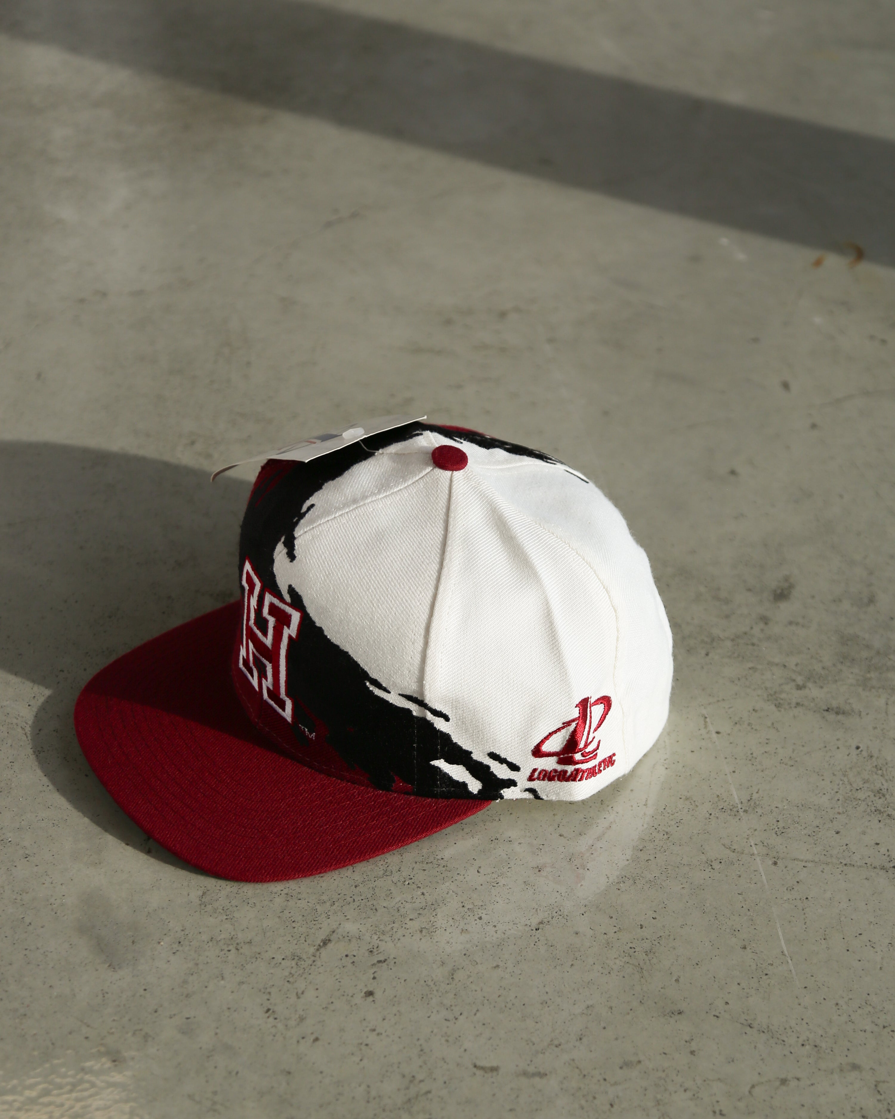 Vintage 90s Harvard University Splash Snapback Hat