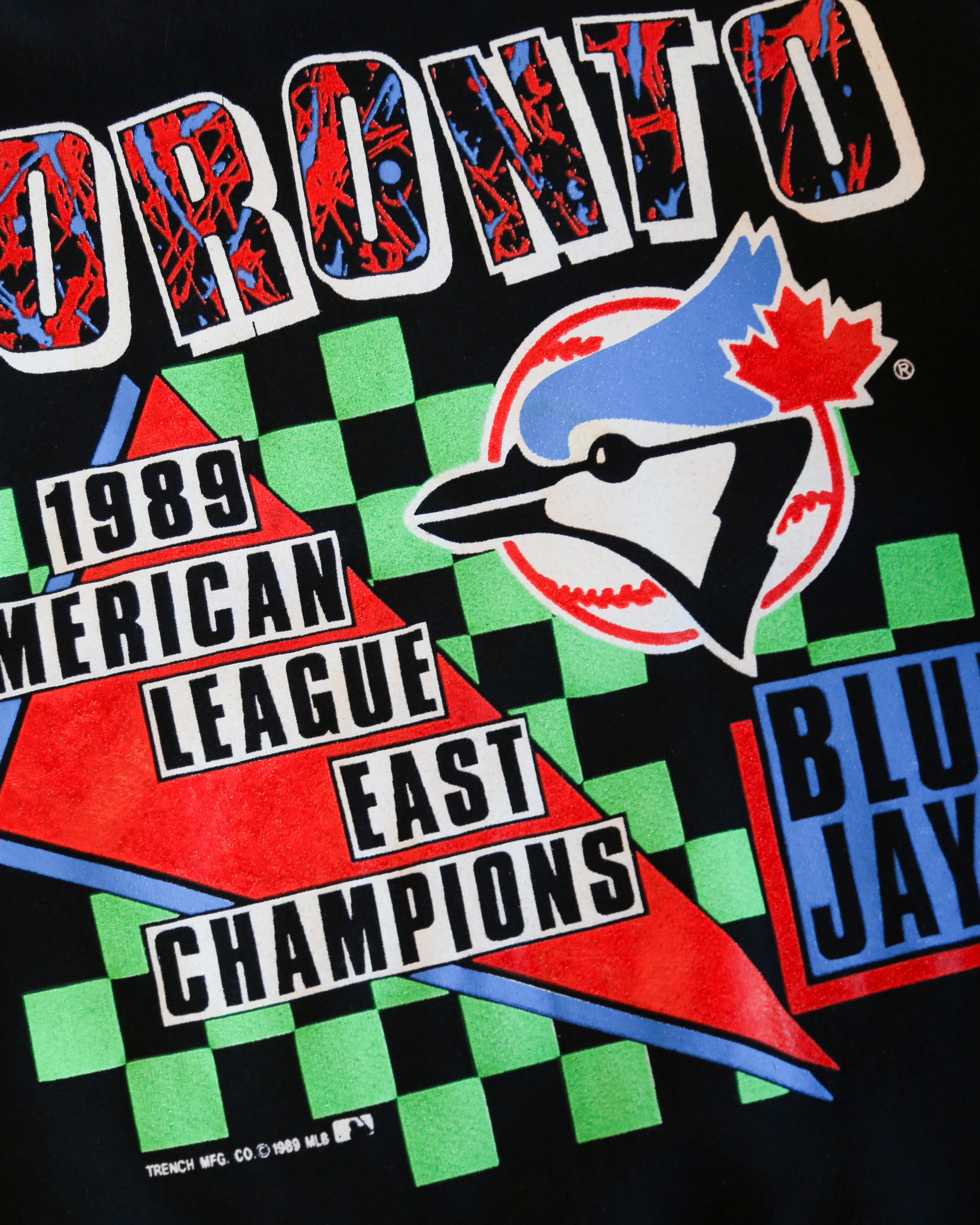 Vintage 1989 Toronto Blue Jays AL East Champions Crewneck (S)