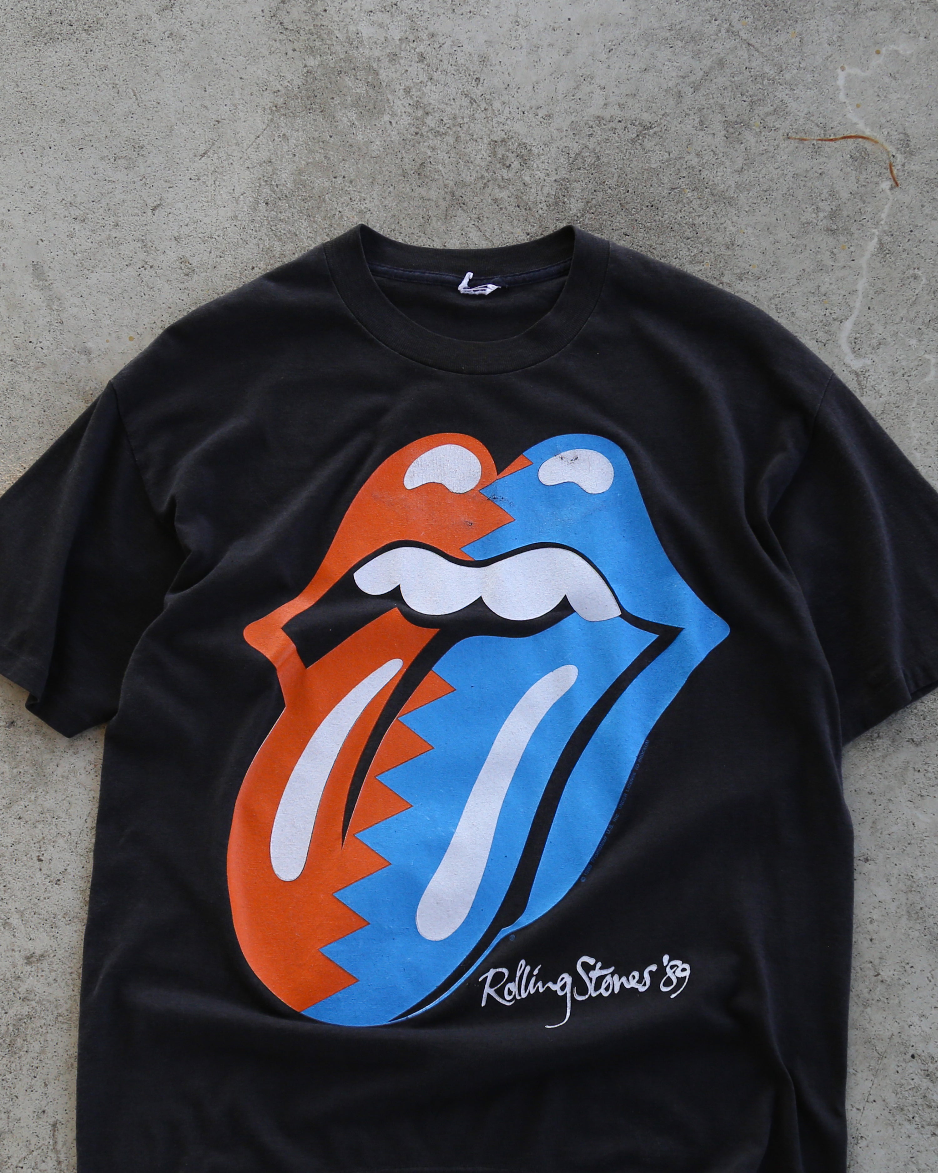 Rolling Stones 1989 North American Tour T-Shirt (L)
