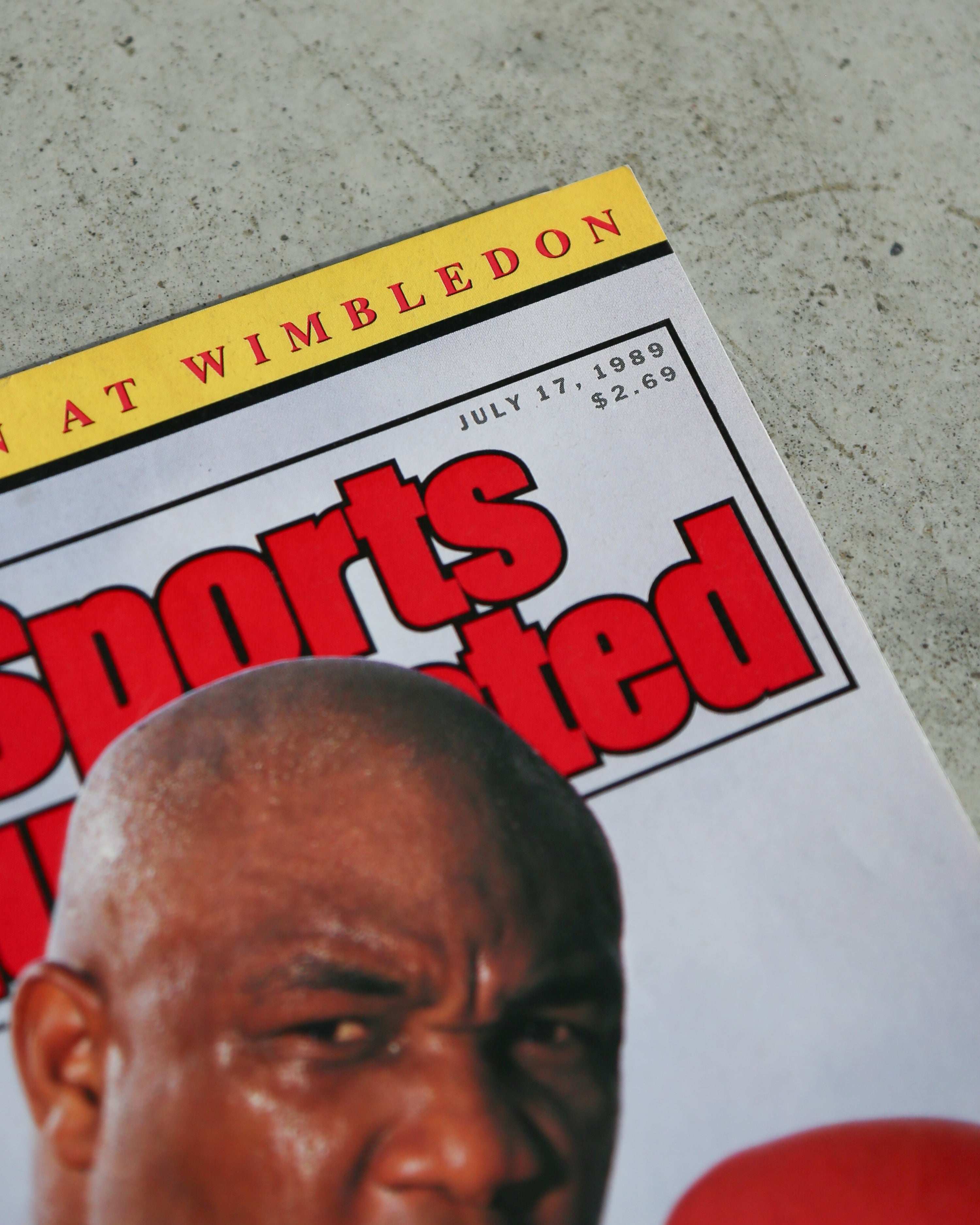 Sports Illustrated "George Foreman Eyes Mike Tyson" July 1989 Issue