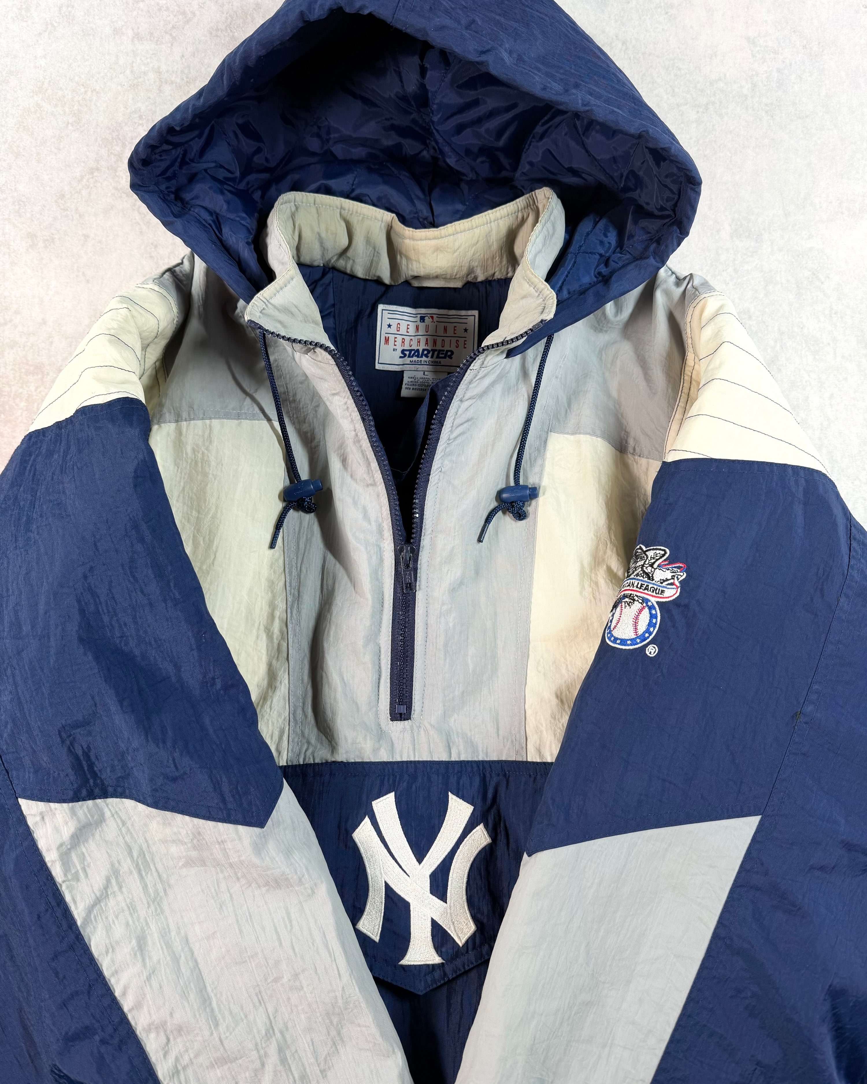 Vintage 90's New York Yankees Starter Winter Jacket (L)