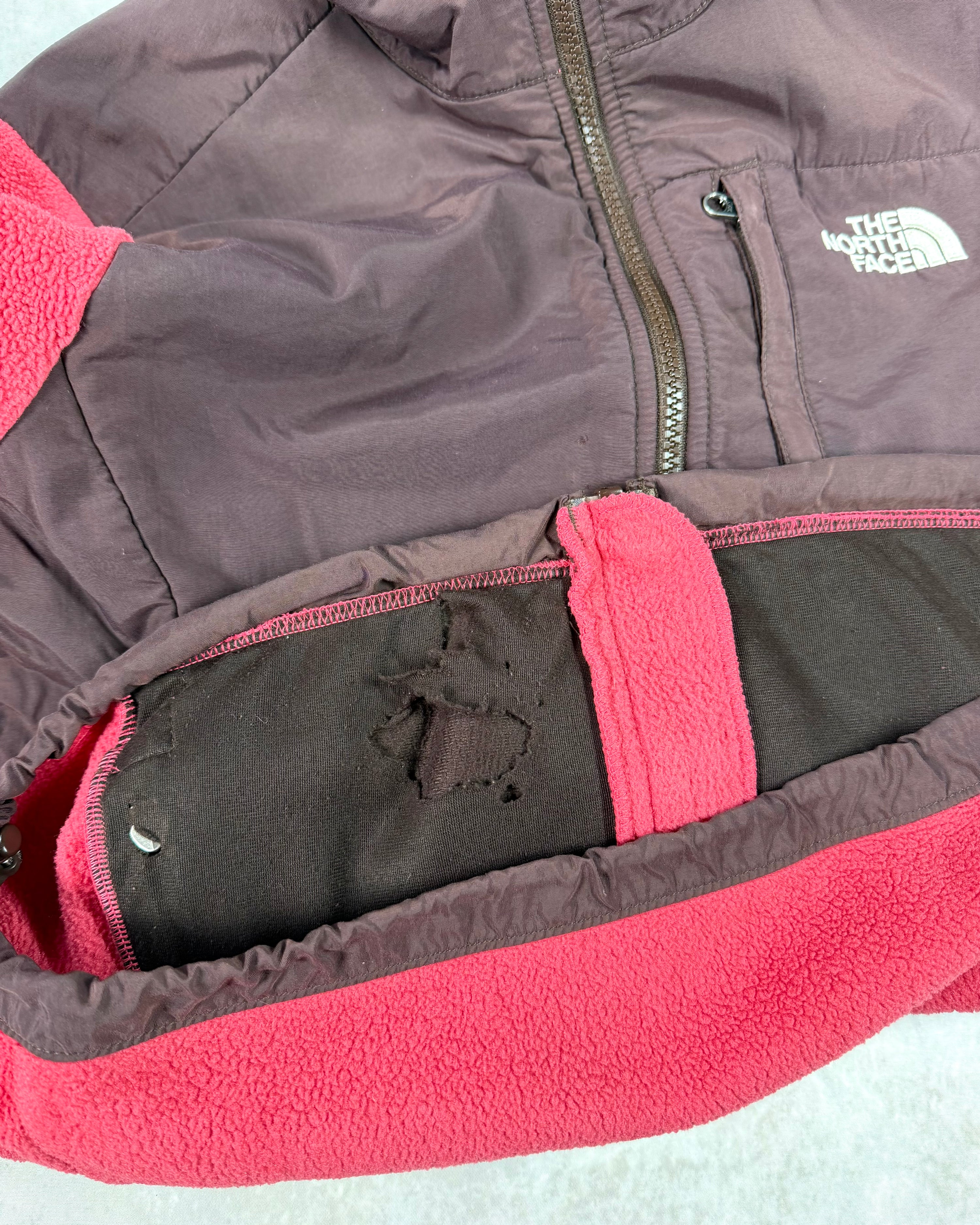 The North Face Women's Denali Fleece Jacket Pink/Brown (S)