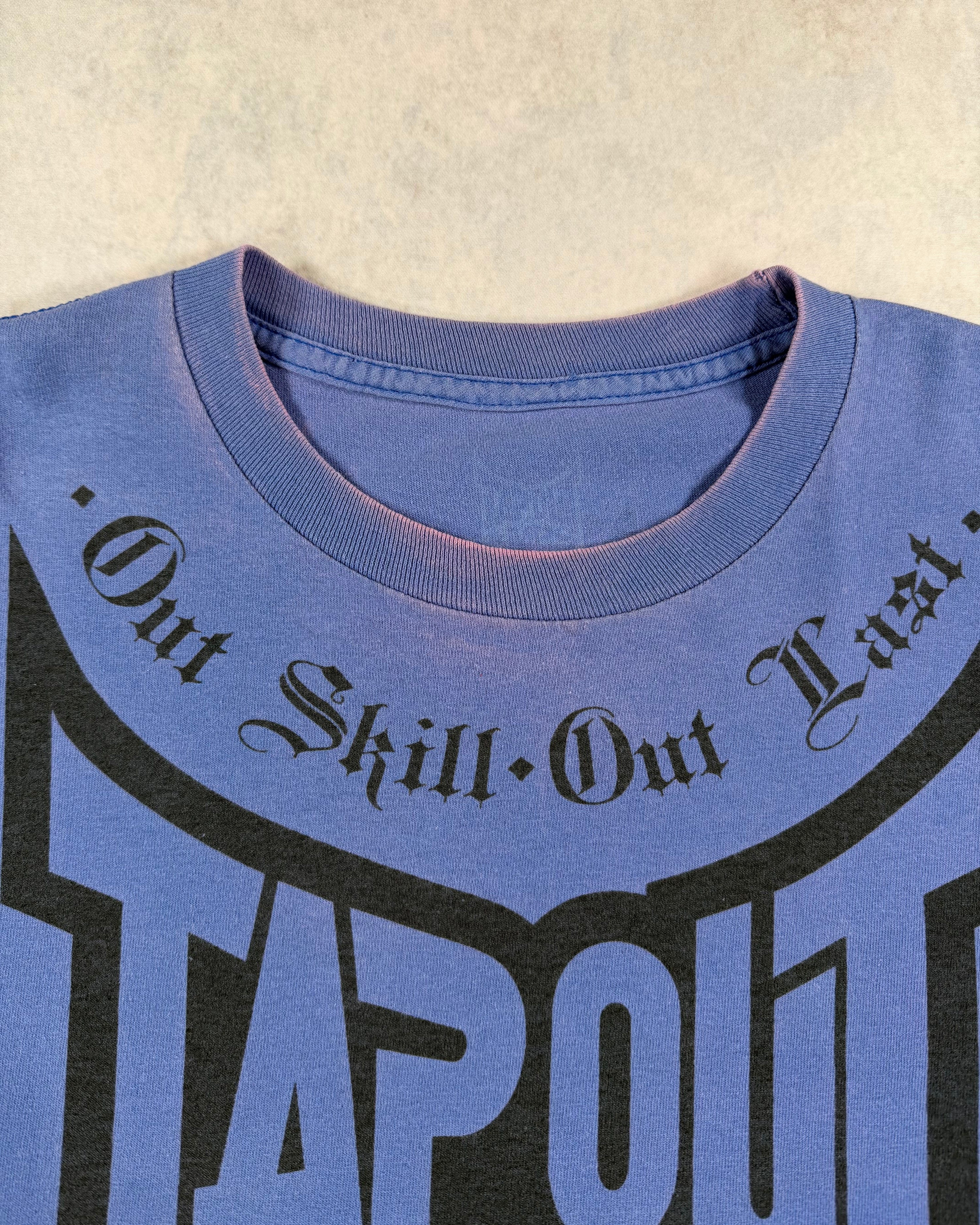 Vintage Y2K TapOut MPS T-Shirt Blue (L)