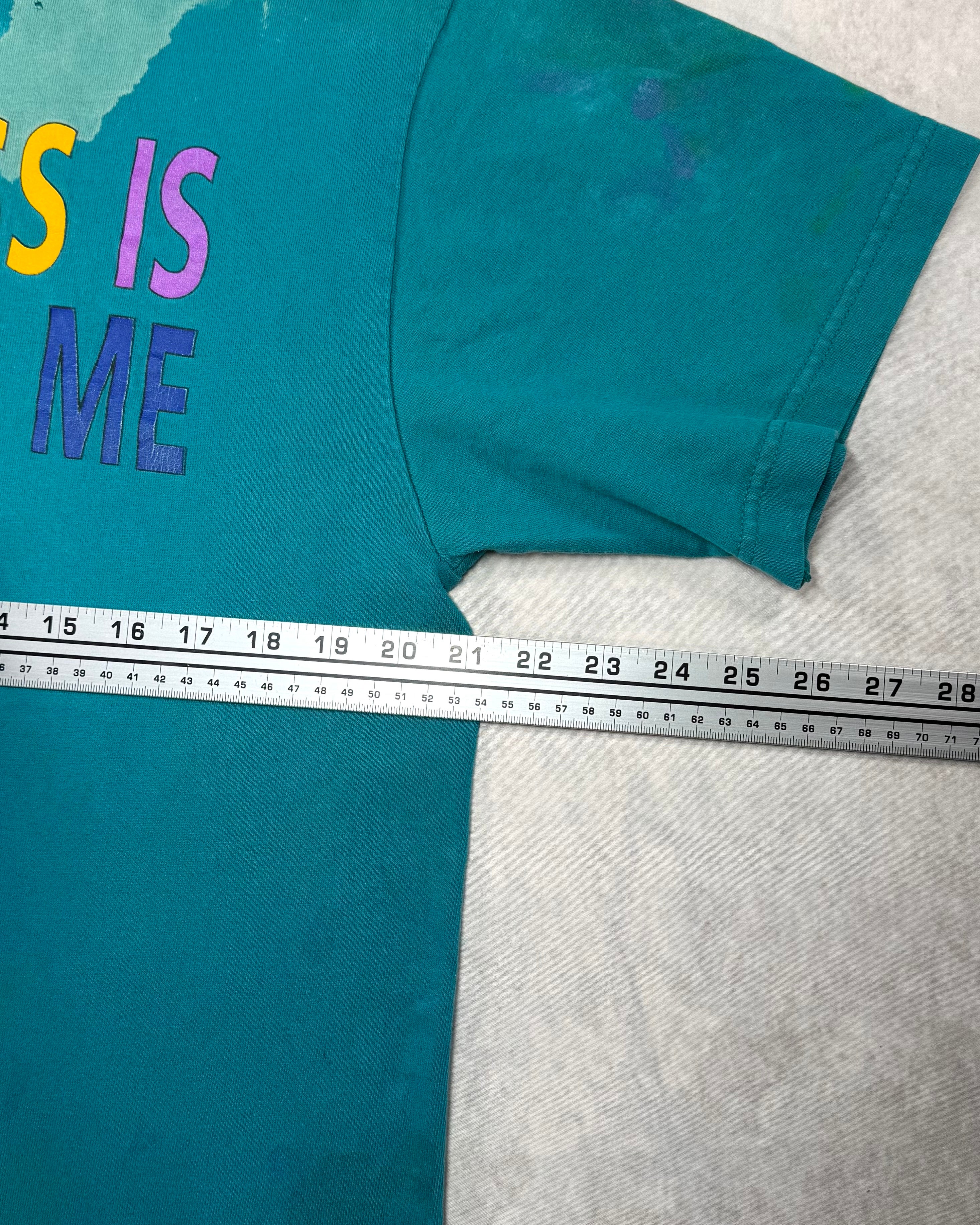 Vintage 90’s Peanuts Lucy T-Shirt Teal (L)