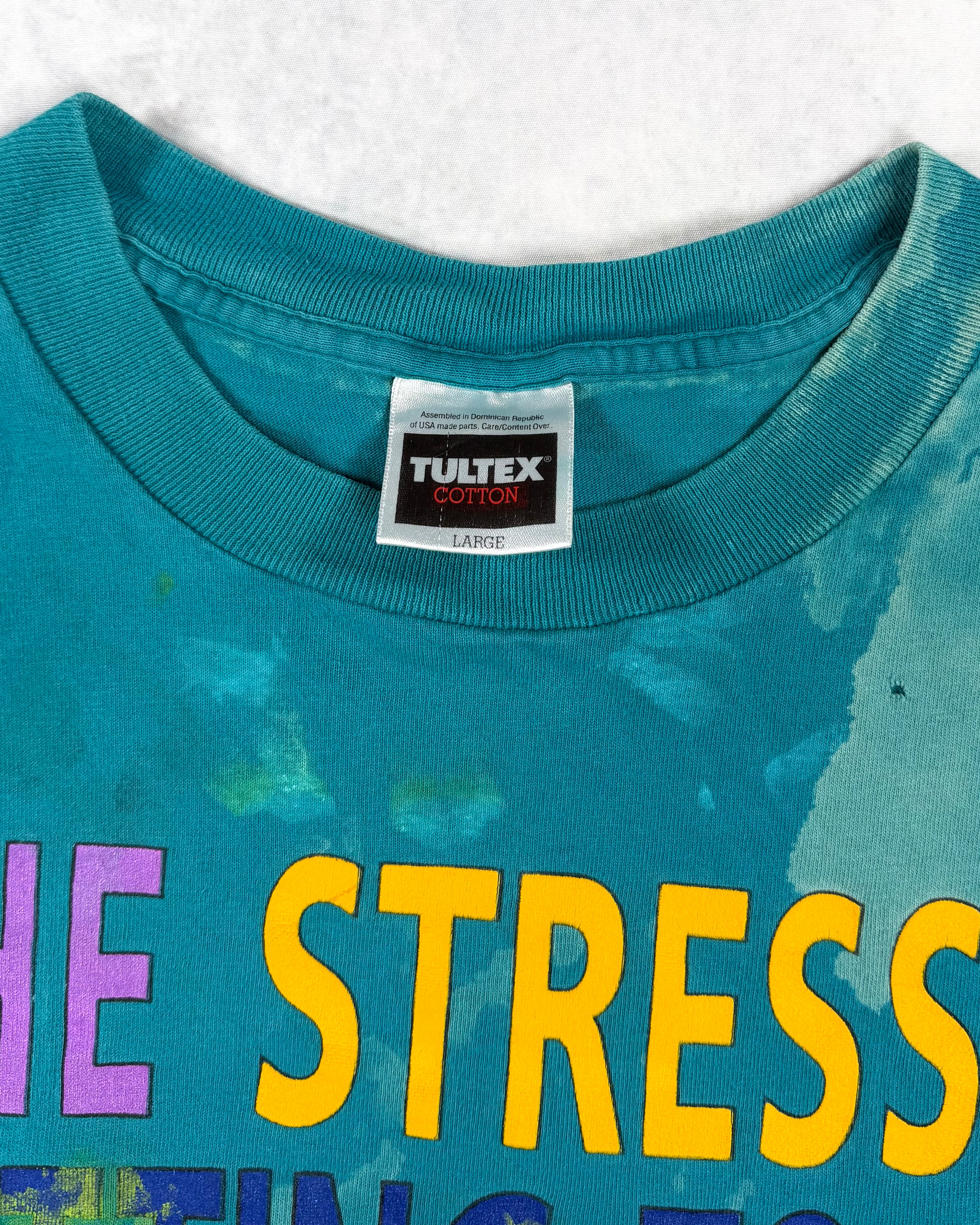 Vintage 90’s Peanuts Lucy T-Shirt Teal (L)