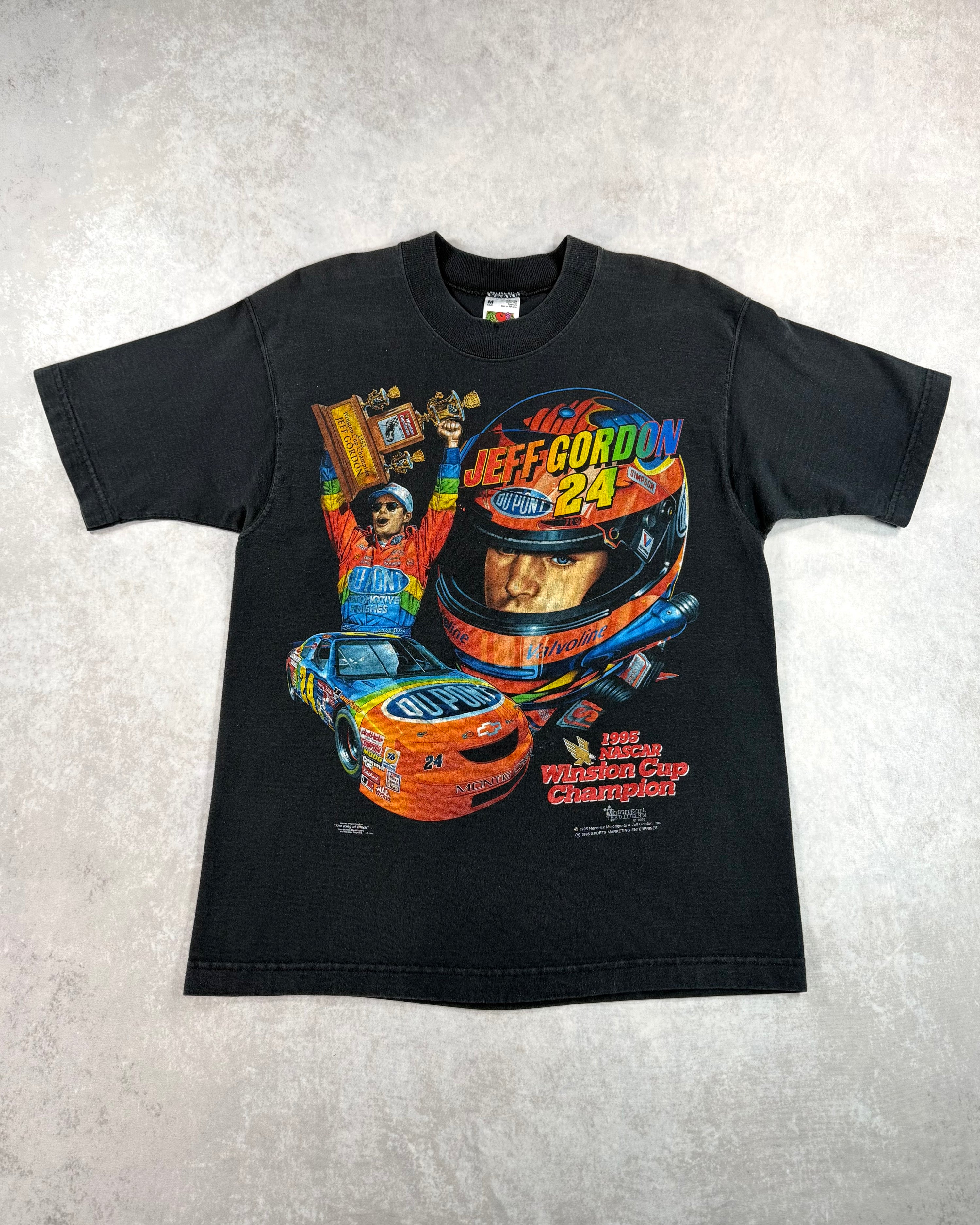 Vintage 1995 Jeff Gordon Nascar Champion T-Shirt (M)