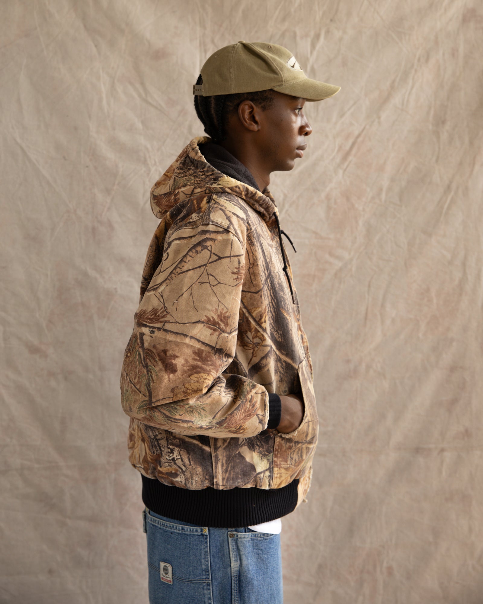 Vintage Carhartt Realtree Hooded Jacket (L)