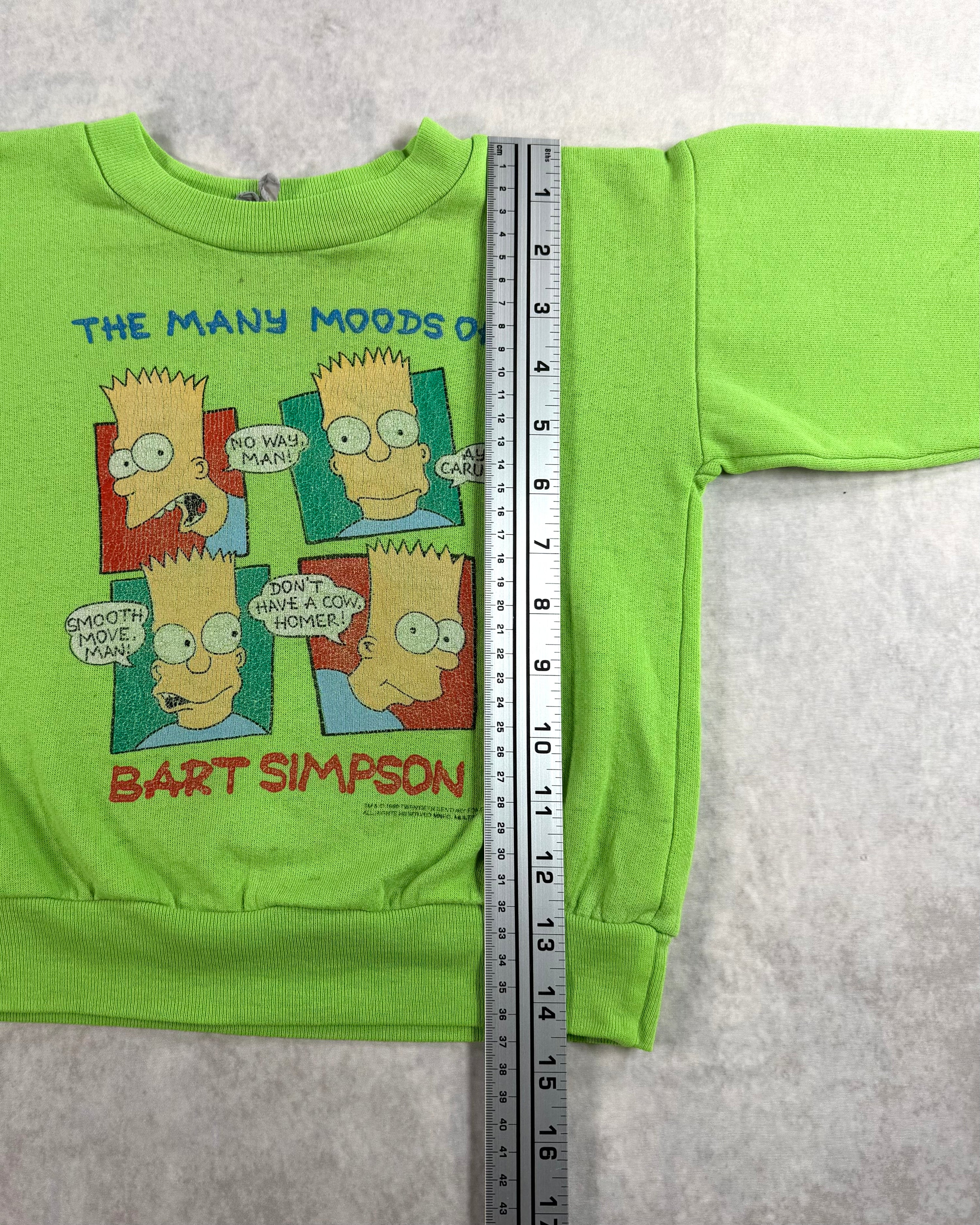 Vintage 1990 Bart Simpson Crewneck (Toddler 4)