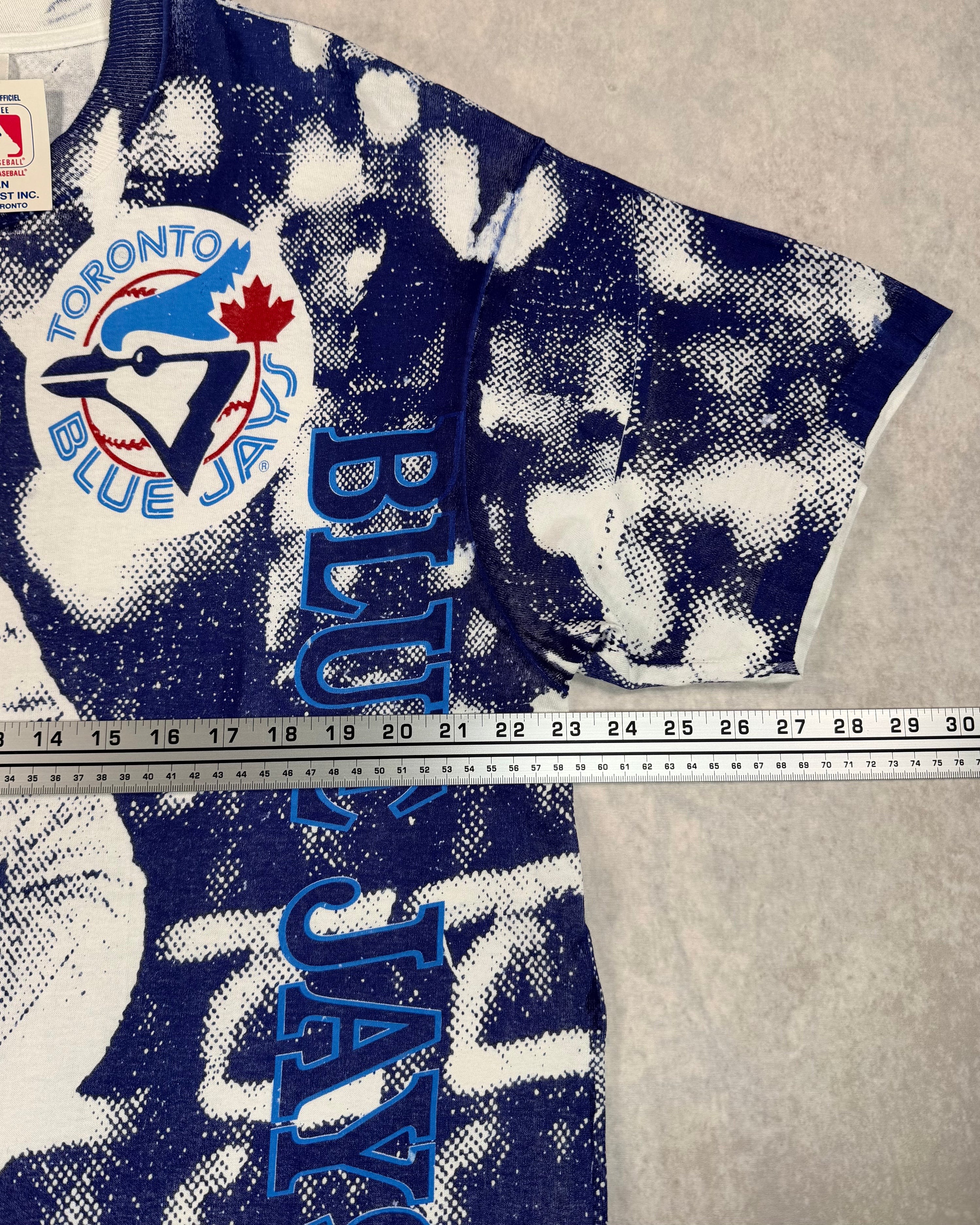 Vintage 1991 Toronto Blue Jays AOP T-Shirt (XL)