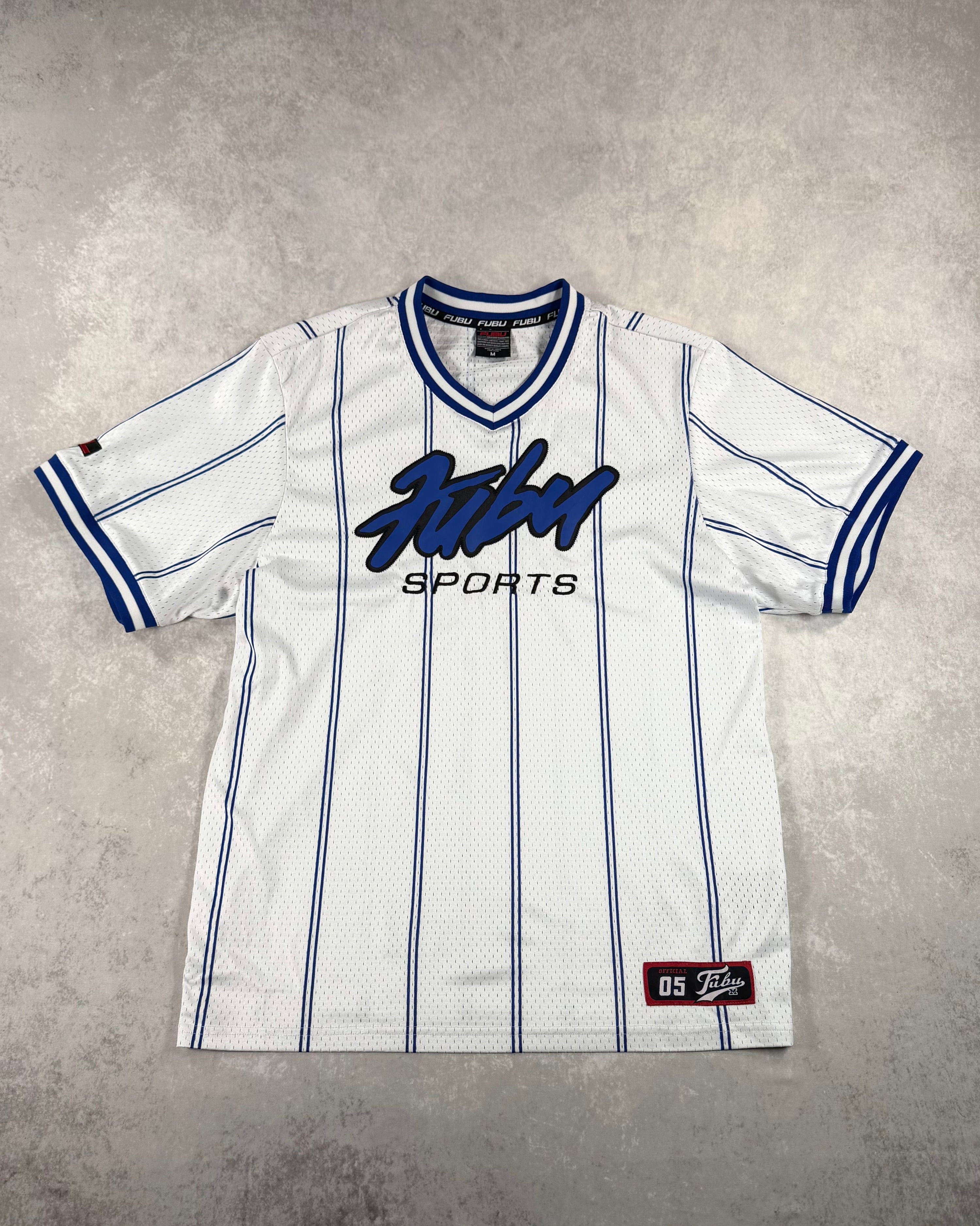 Vintage Y2K "Fubu Sports" Jersey White (M/L)