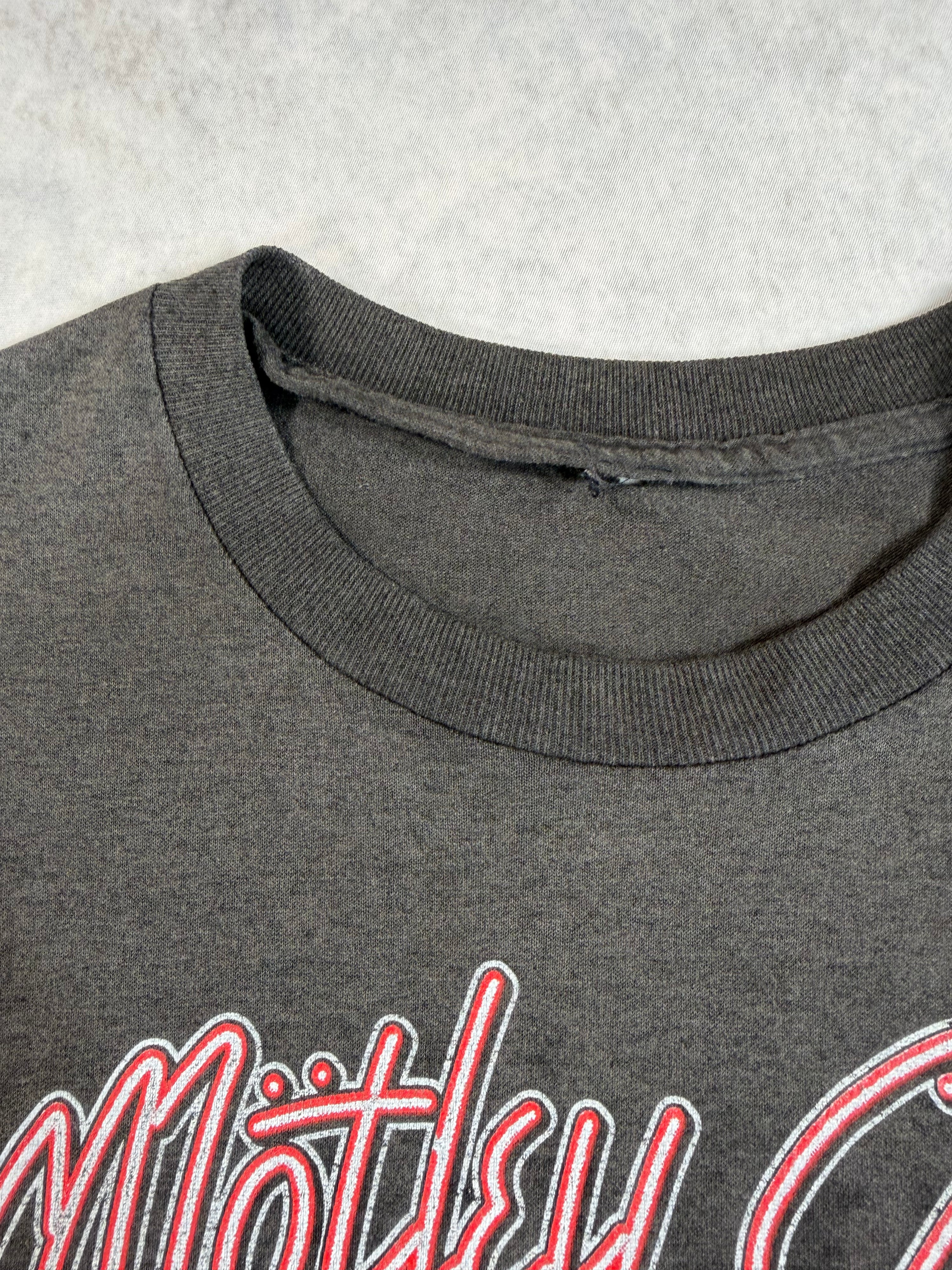 Vintage 1987 Motley Crue “Girls Girls Girls” “LA California” Band T-Shirt Faded Black (S/M)