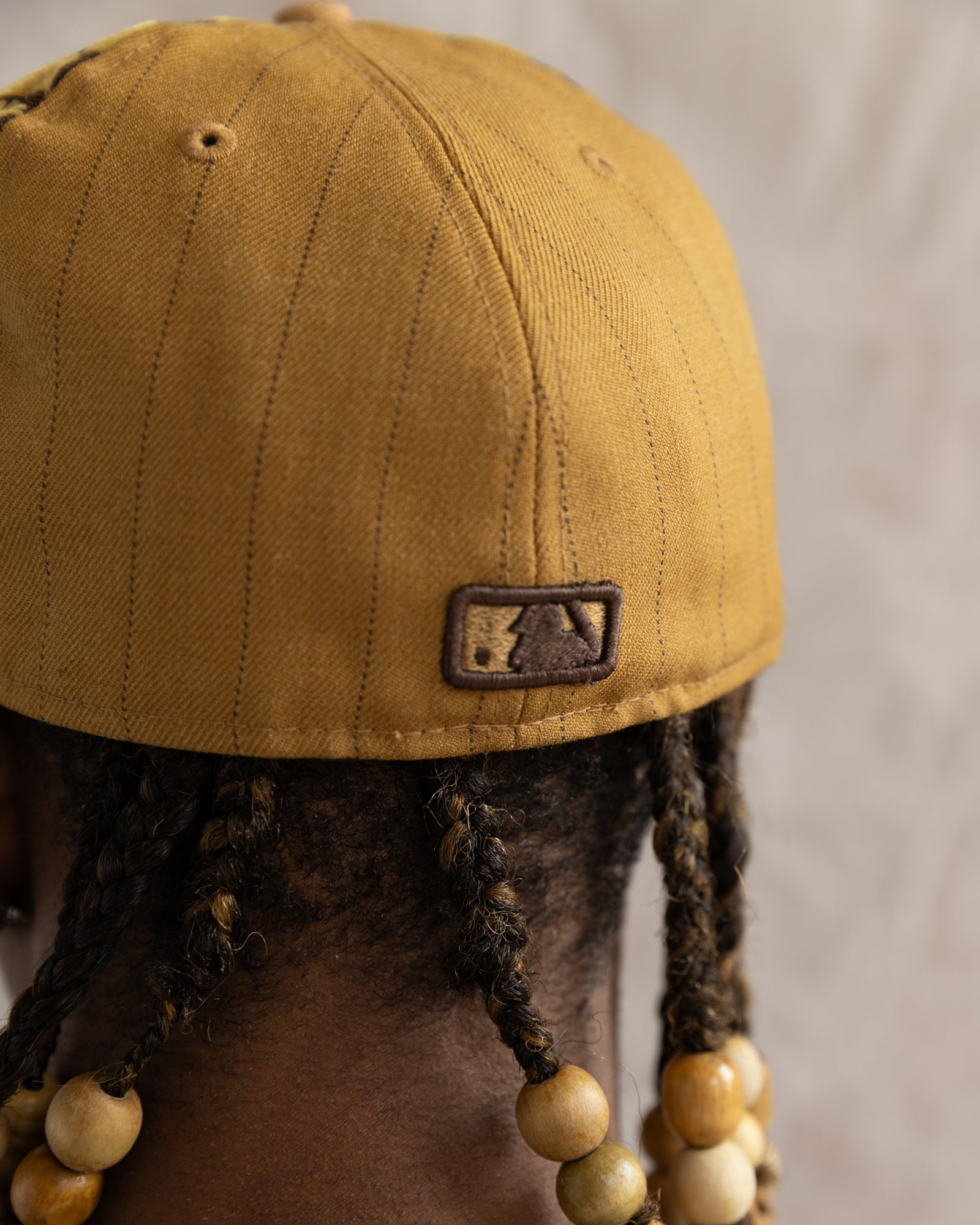 Vintage Y2K New York Yankees Fitted Brown