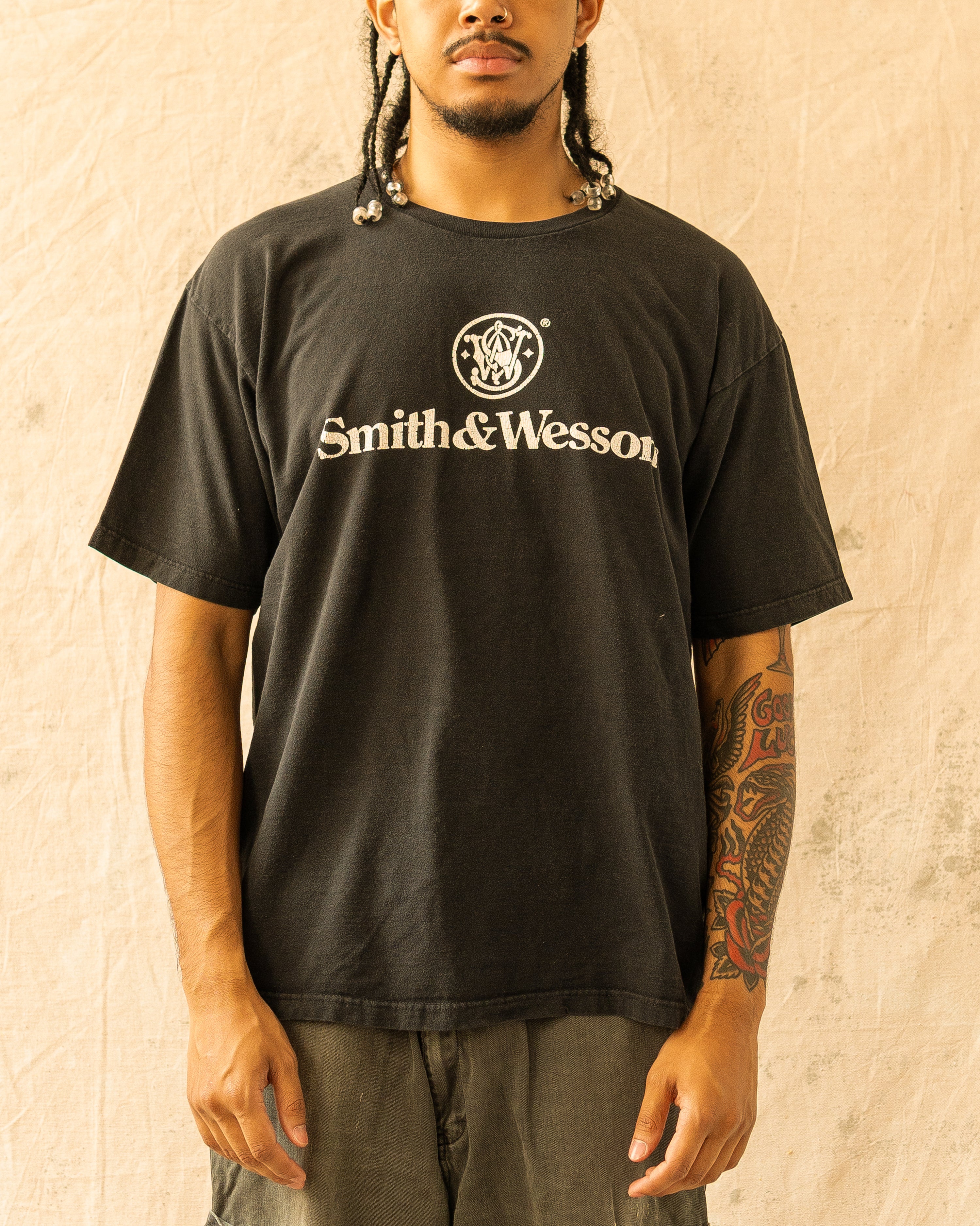 Vintage Smith & Wesson T-Shirt Black (L)