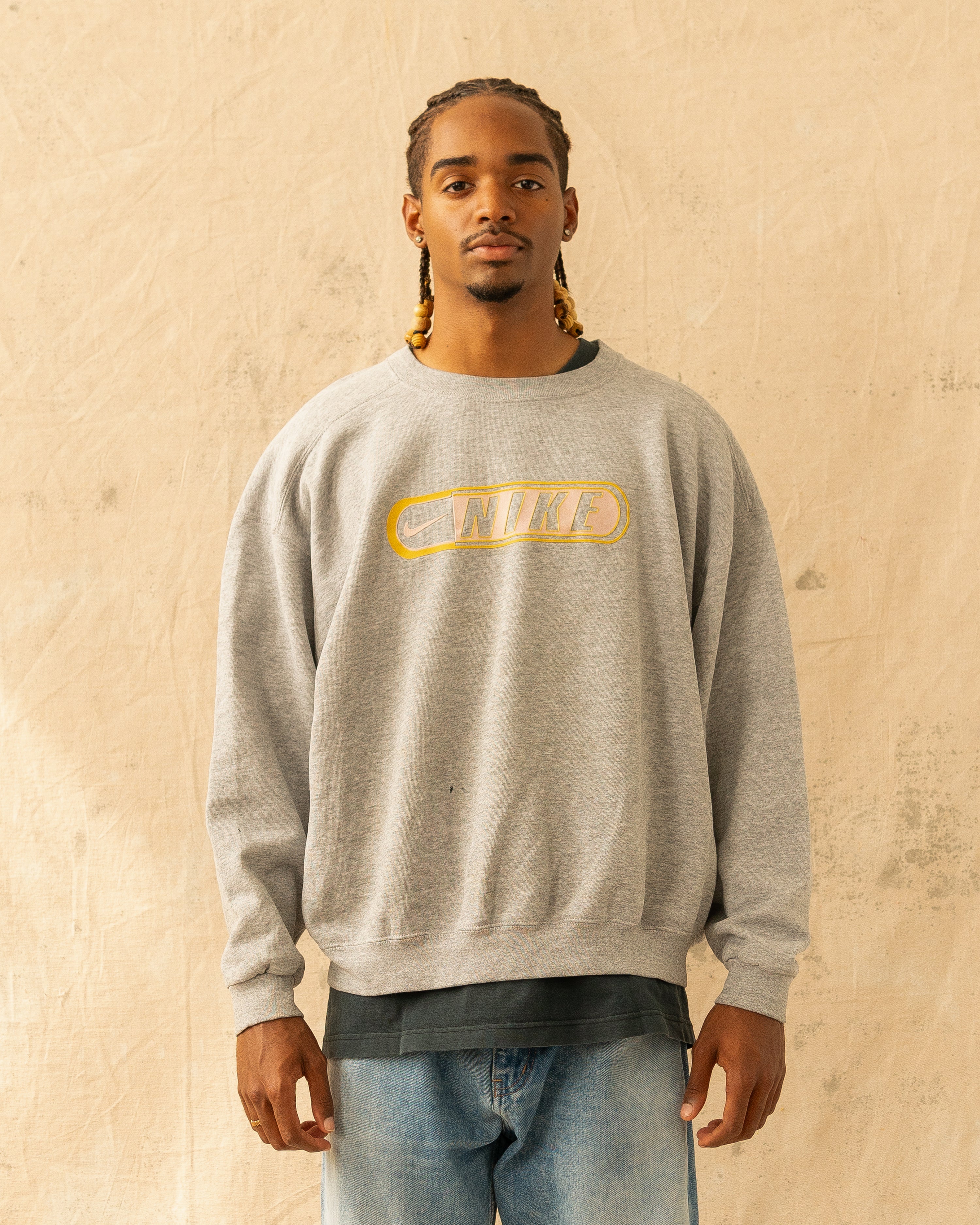Vintage 90s Nike Graphic Crewneck (L)