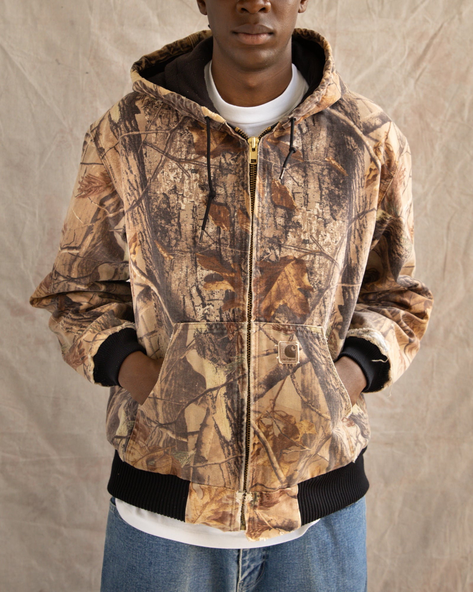 Vintage Carhartt Realtree Hooded Jacket (L)